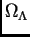 $\Omega_{\Lambda}$