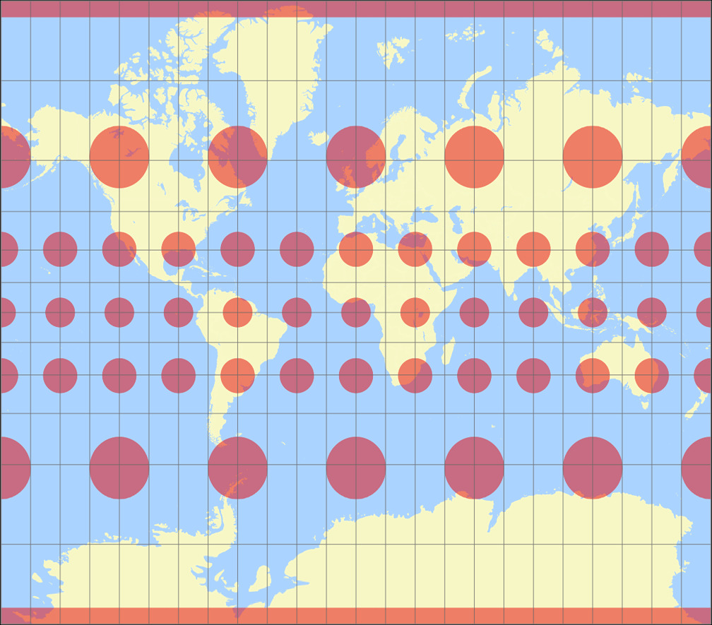Braun Perspective Tissot Indicatrix