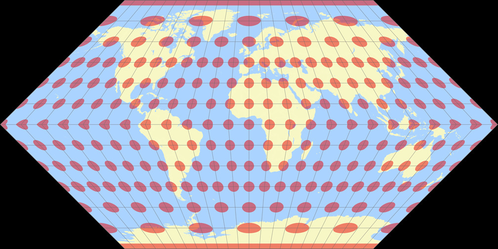 Eckert I Tissot Indicatrix