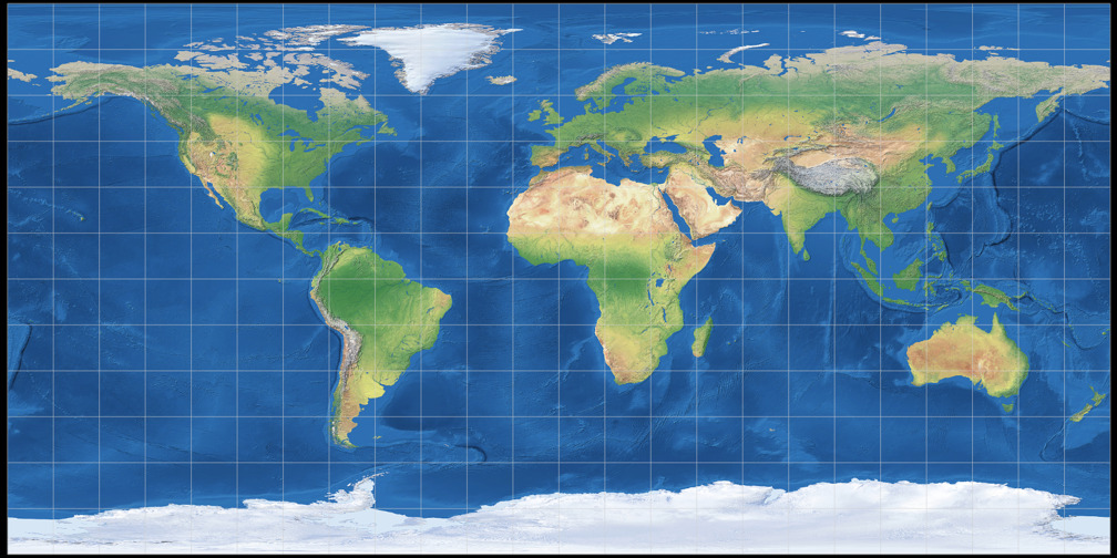 Equirectangular (0°)
