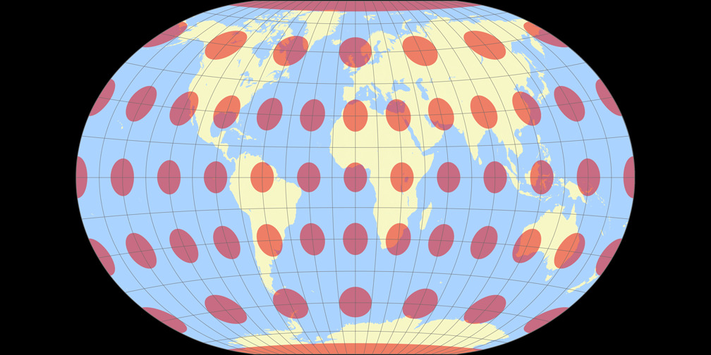 Dedistort Tissot Indicatrix