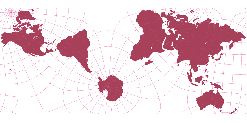 CALM Silhouette Map