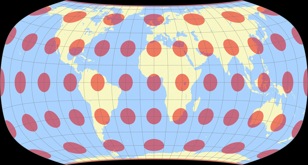 Canters W30/UE (non-optimized) Tissot Indicatrix