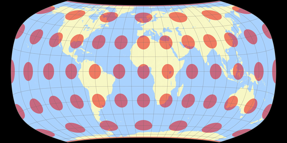 Canters W30/UE (non-optimized) Tissot Indicatrix