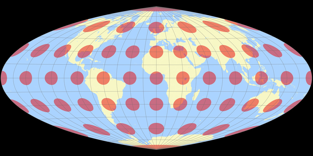 Eckert-Greifendorff Tissot Indicatrix