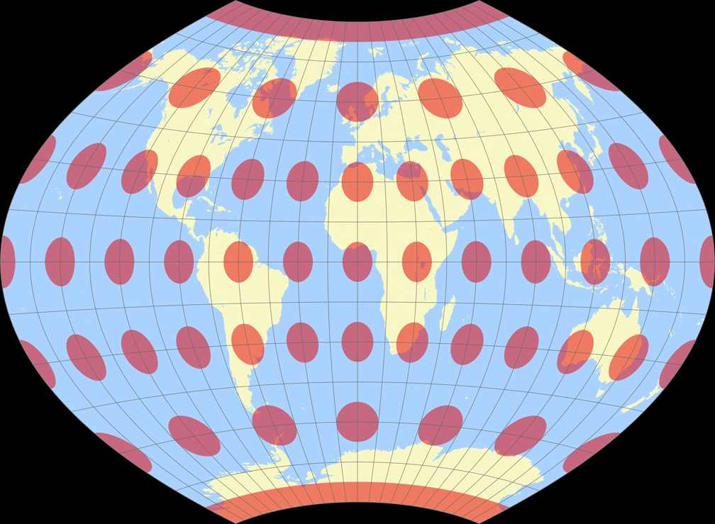 Frančula VIII Tissot Indicatrix