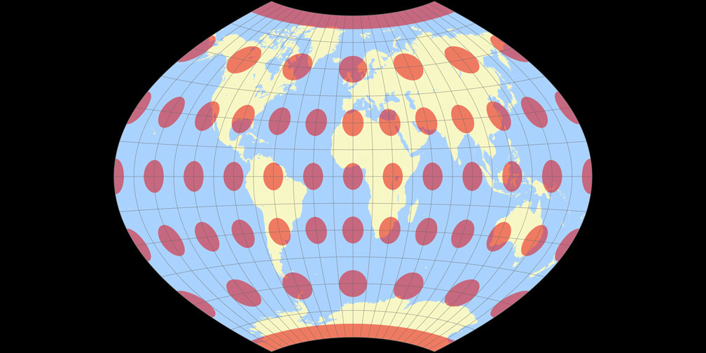 Frančula VIII Tissot Indicatrix