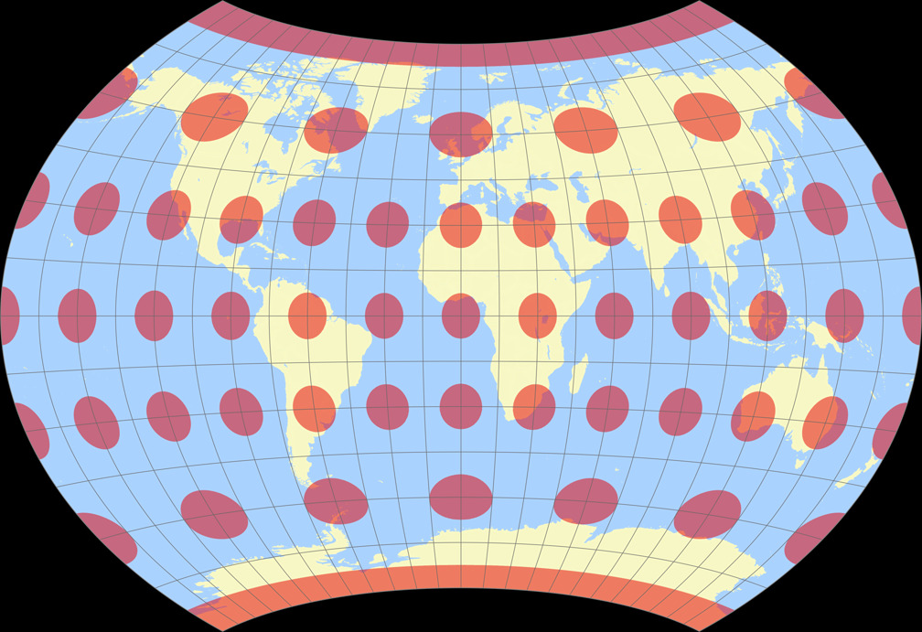 Frančula XIII Tissot Indicatrix