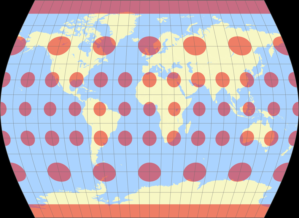 Times Tissot Indicatrix