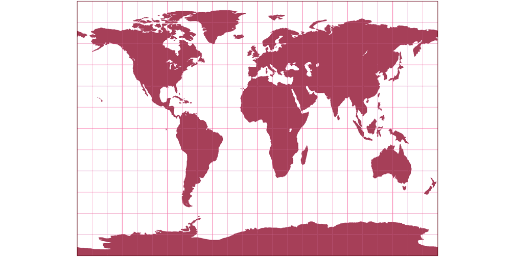 Gall Isographic Silhouette Map