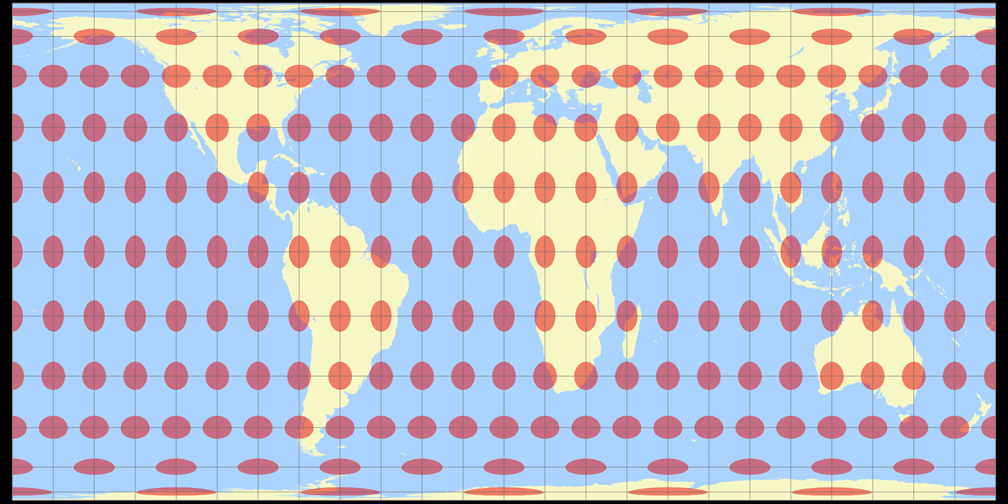 Hobo-Dyer Tissot Indicatrix