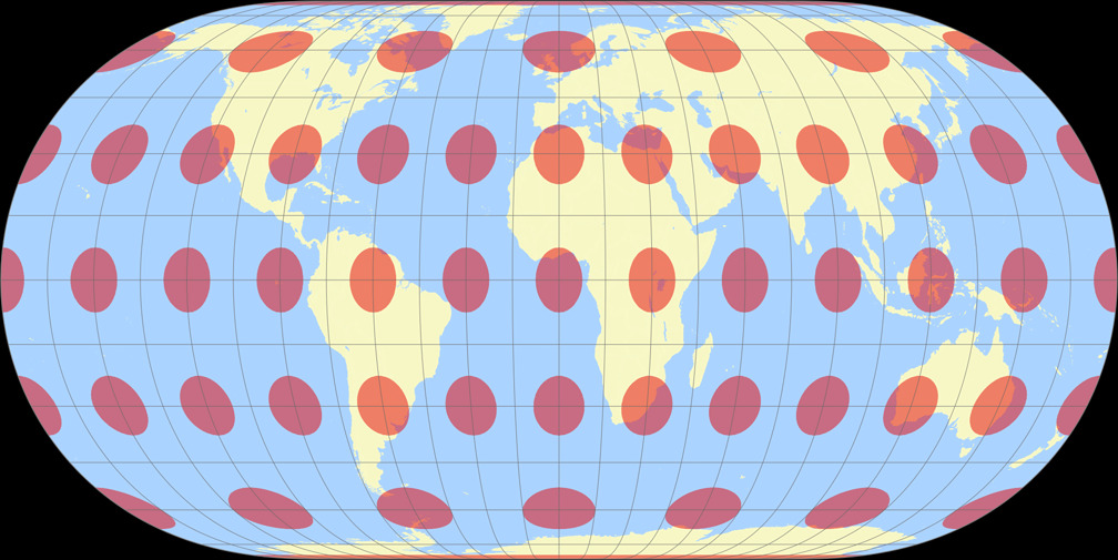 Hufnagel 9 Tissot Indicatrix