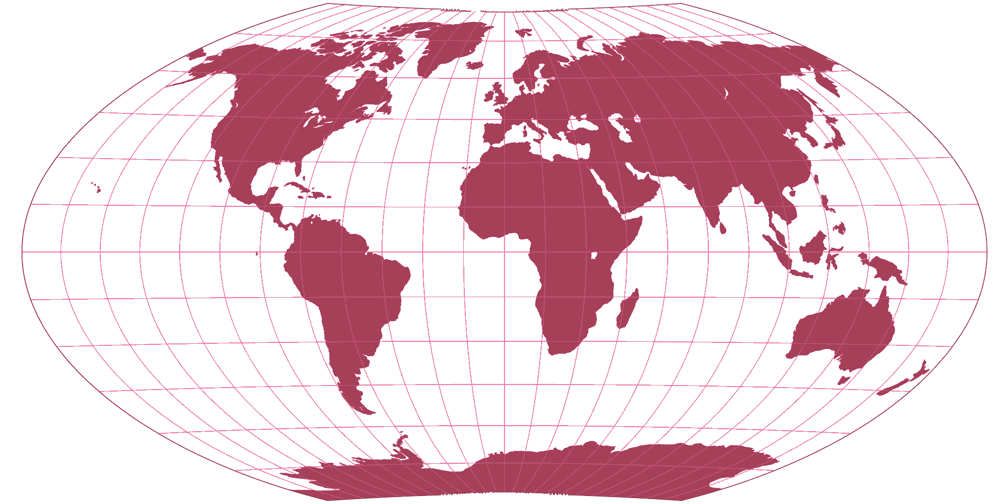 Wagner-Denoyer I Silhouette Map