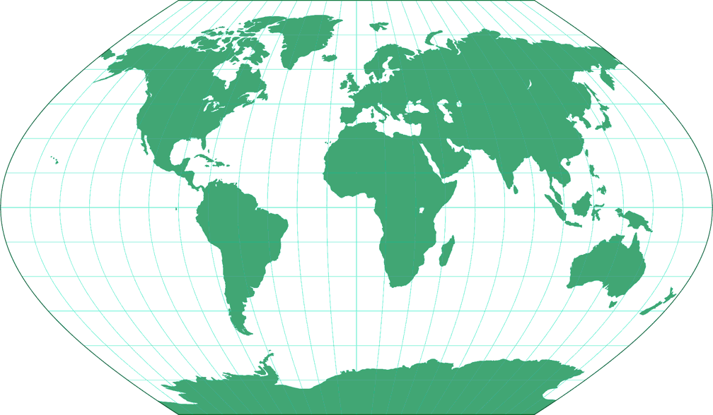 Wagner III 40° Silhouette Map