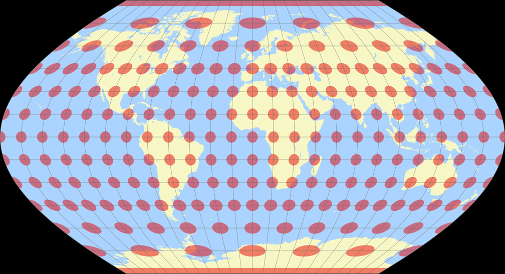 Wagner III 40° Tissot Indicatrix