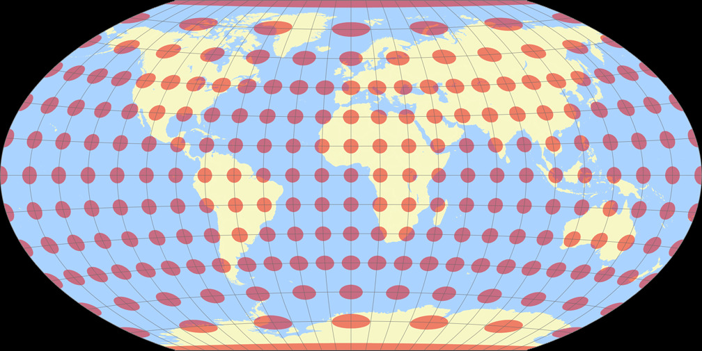 Winkel Tripel BOPC Tissot Indicatrix