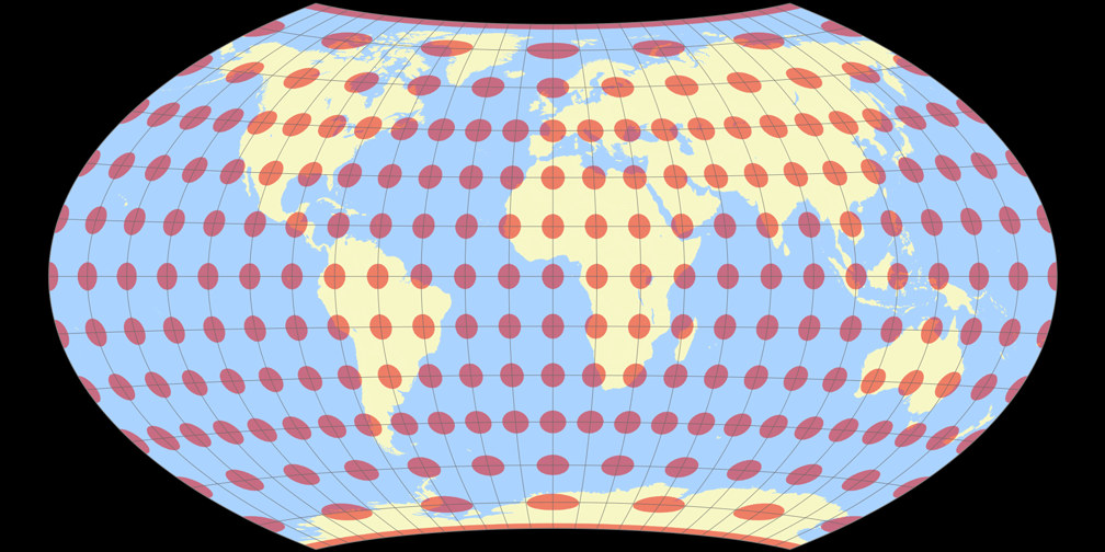 Wagner VIII Tissot Indicatrix