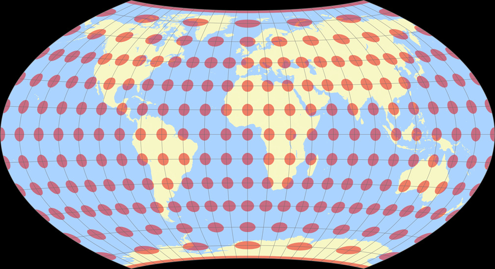 Wagner VIII Tissot Indicatrix