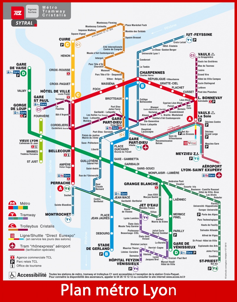 Tcl Lyon Plan M tro