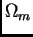 $\Omega _{m}$
