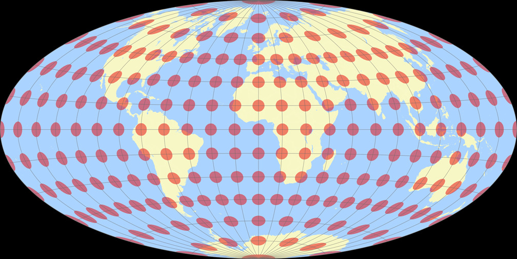 Hammer Tissot Indicatrix