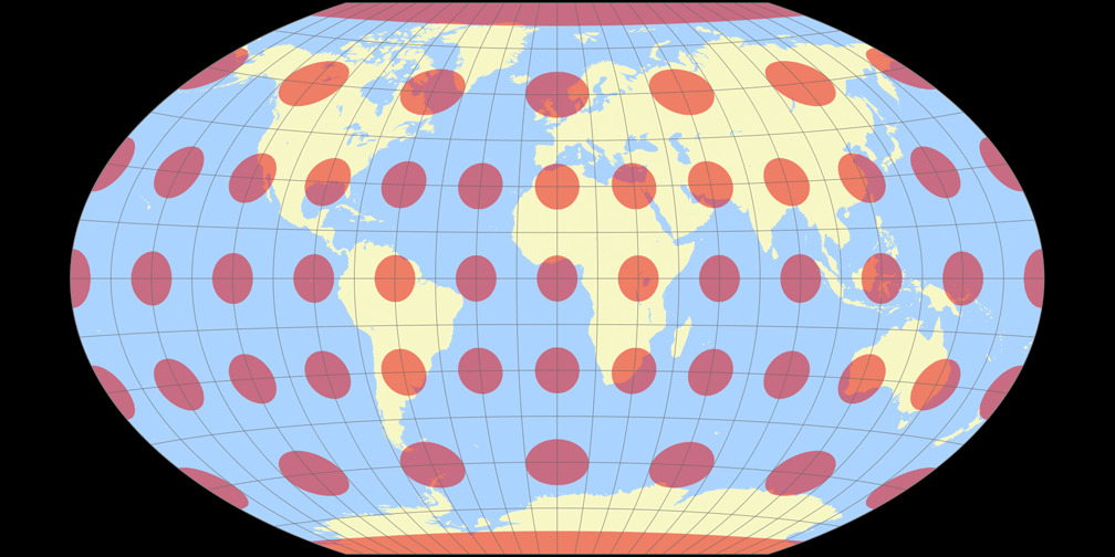Winkel Tripel Bartholomew Tissot Indicatrix