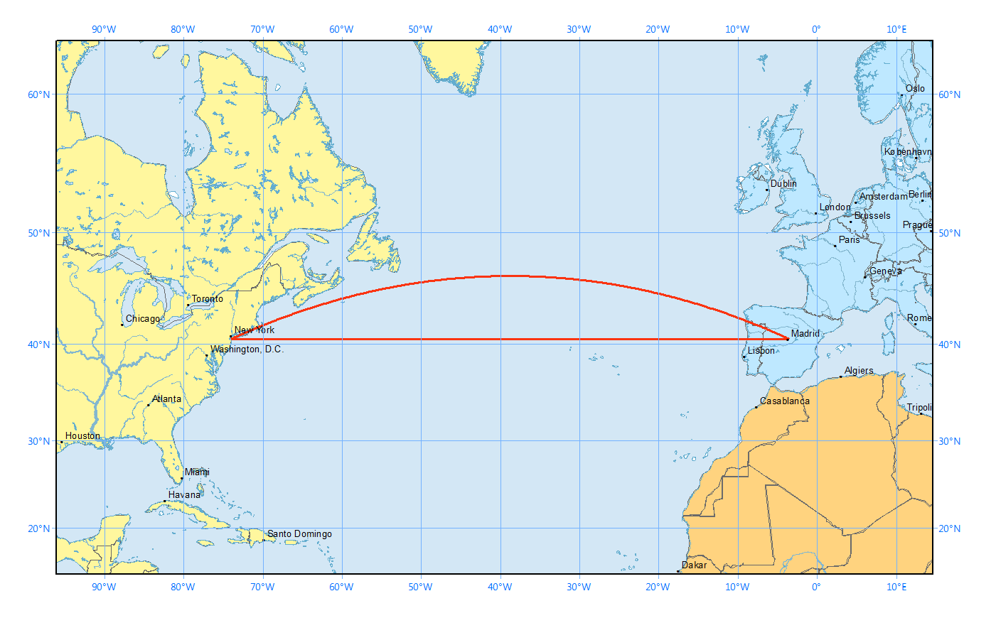 Why Are Great Circles The Shortest Flight Path 
