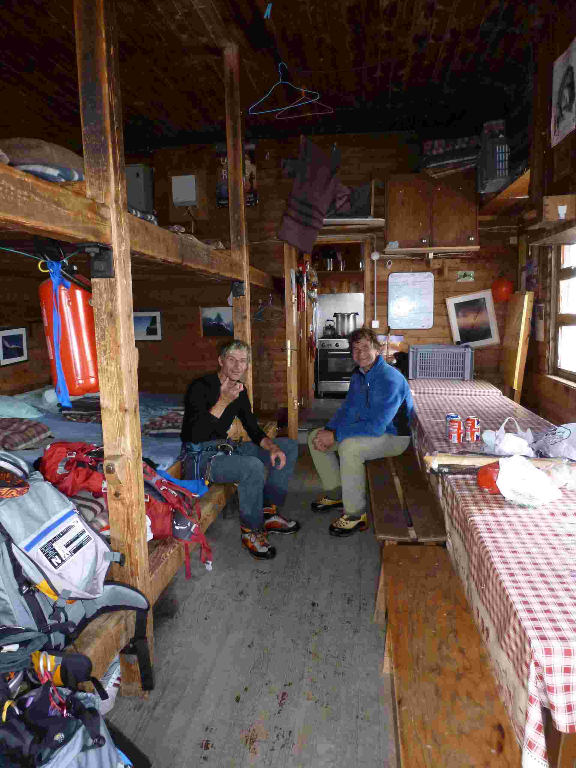 Avec Éric au refuge de l'Aigle