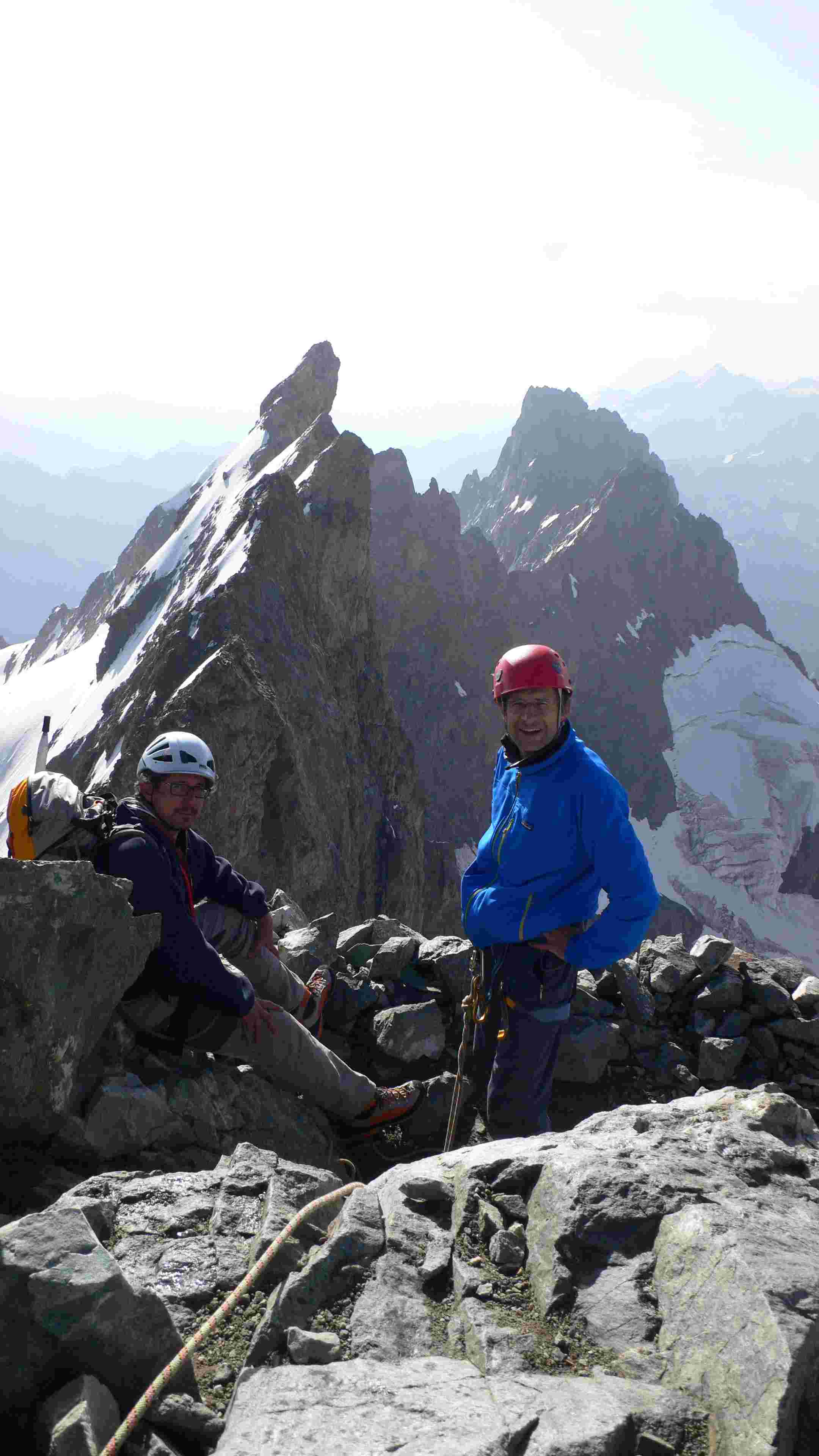 Grégoire et Éric au Grand Pic